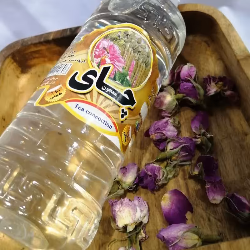 
معجون چای ارگانیک 
ترکیبی از عرق گل محمدی، عرق زعفران، عرق دارچین، عرق زنجبیل و عرق هل.
نیم لیتر 