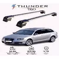 نوار محافظ خودرو مشکی AUDI A6 AVANT 2005 2010 TRX2 CARRIER قفل جستجو SEAN CARRIT SUILING BAR سیاه Thunder