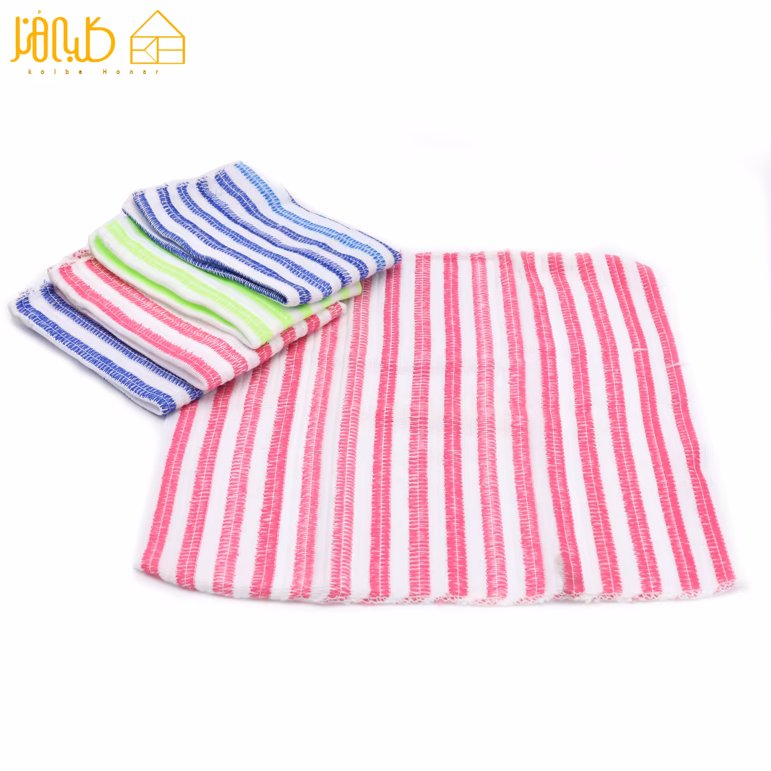 دستمال 5 عددی راه راه