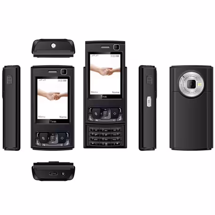 گوشی موبایل مینی طرح نوکیا مدل NOKIA N95 pro دوسیم کارت (گارانتی سلامت7روزه تست و تعویض) (رجیستر  کدفعالسازی و انتقال مالکیت) | موبوران