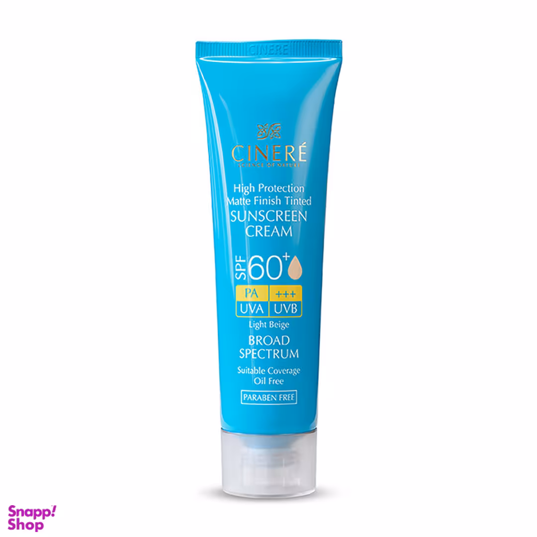 کرم ضد آفتاب رنگی سینره مدل Normal SPF60 حجم 50 میلی‌‌ لیتر