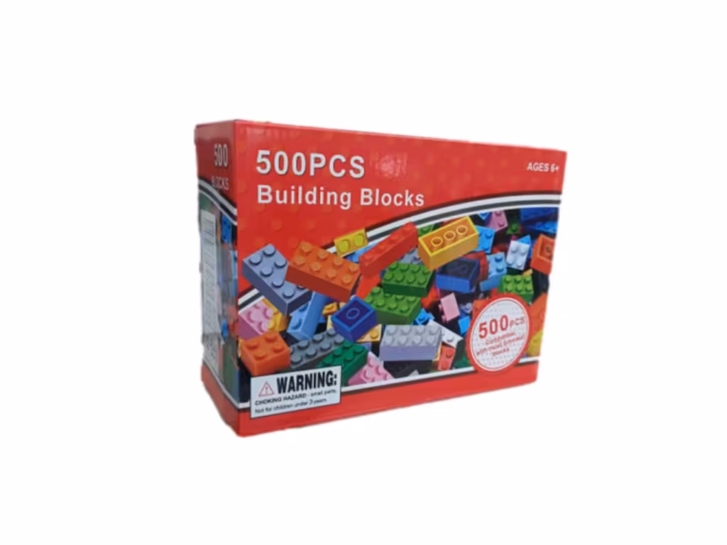 بلوک ساختنی (لگو کلاسیک) 500 تکه اسباب بازی