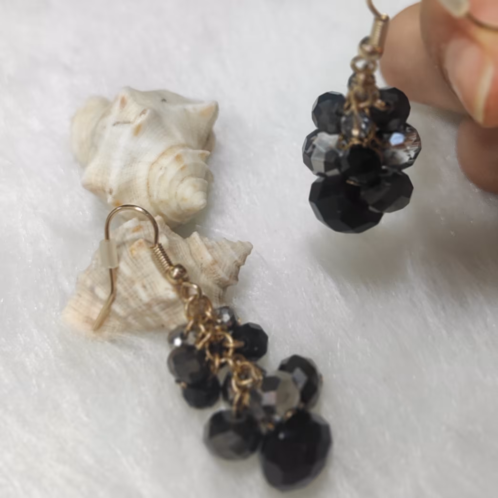 گوشواره سنگ مشکی 