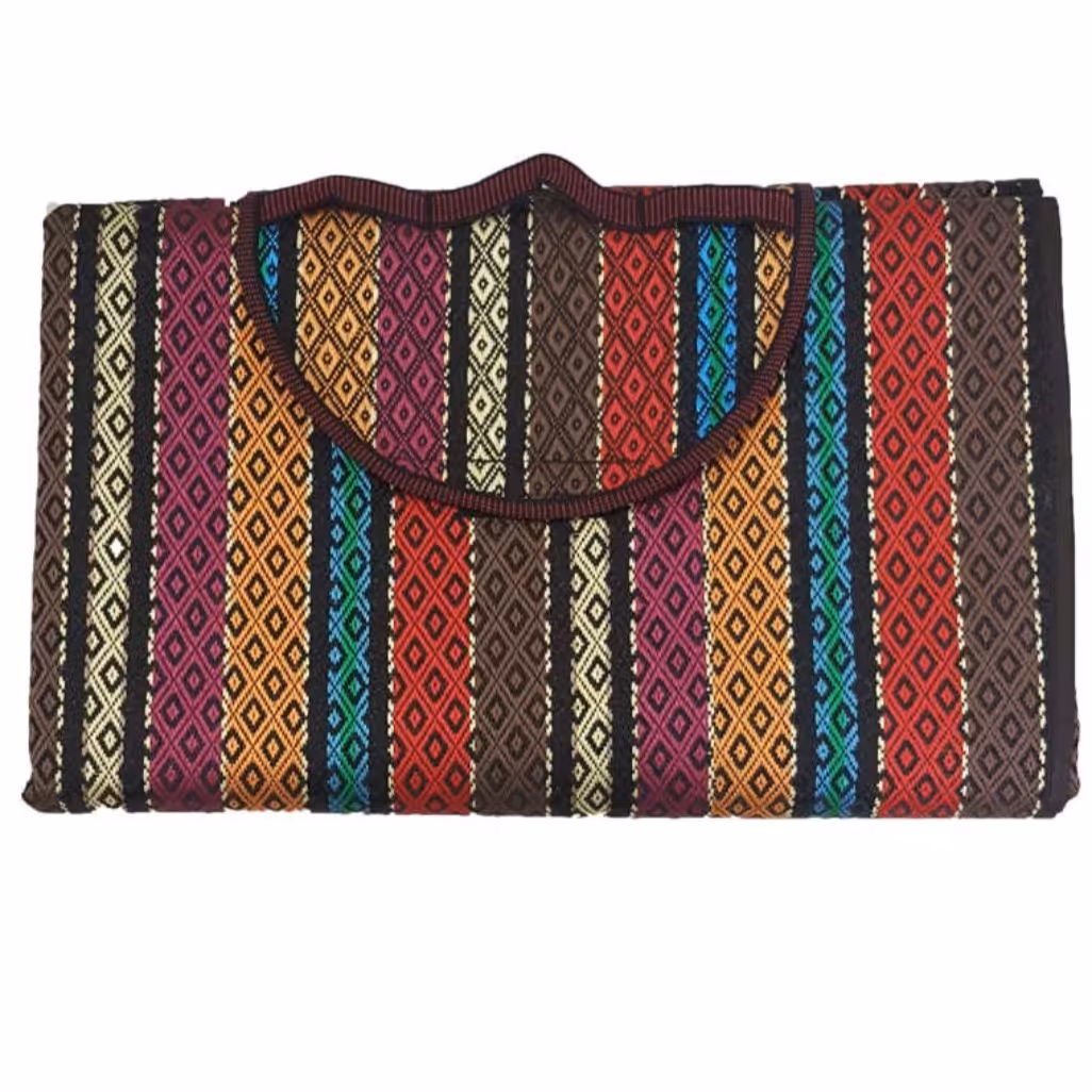 زیرانداز سفری 8 نفره طرح جاجیم 