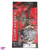 ست شمشیر و تبر طرح نینجا کد 01 مجموعه 3 عددی