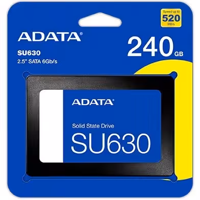 حافظه SSD اینترنال ای دیتا  مدل SU630 با ظرفیت 240 گیگابایت