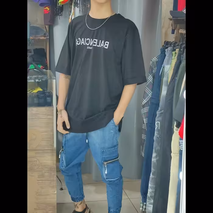 تیشرت لش بالنسیاگا  پارچه پنبه سوپر اعلا در غرفه تک بوتیک