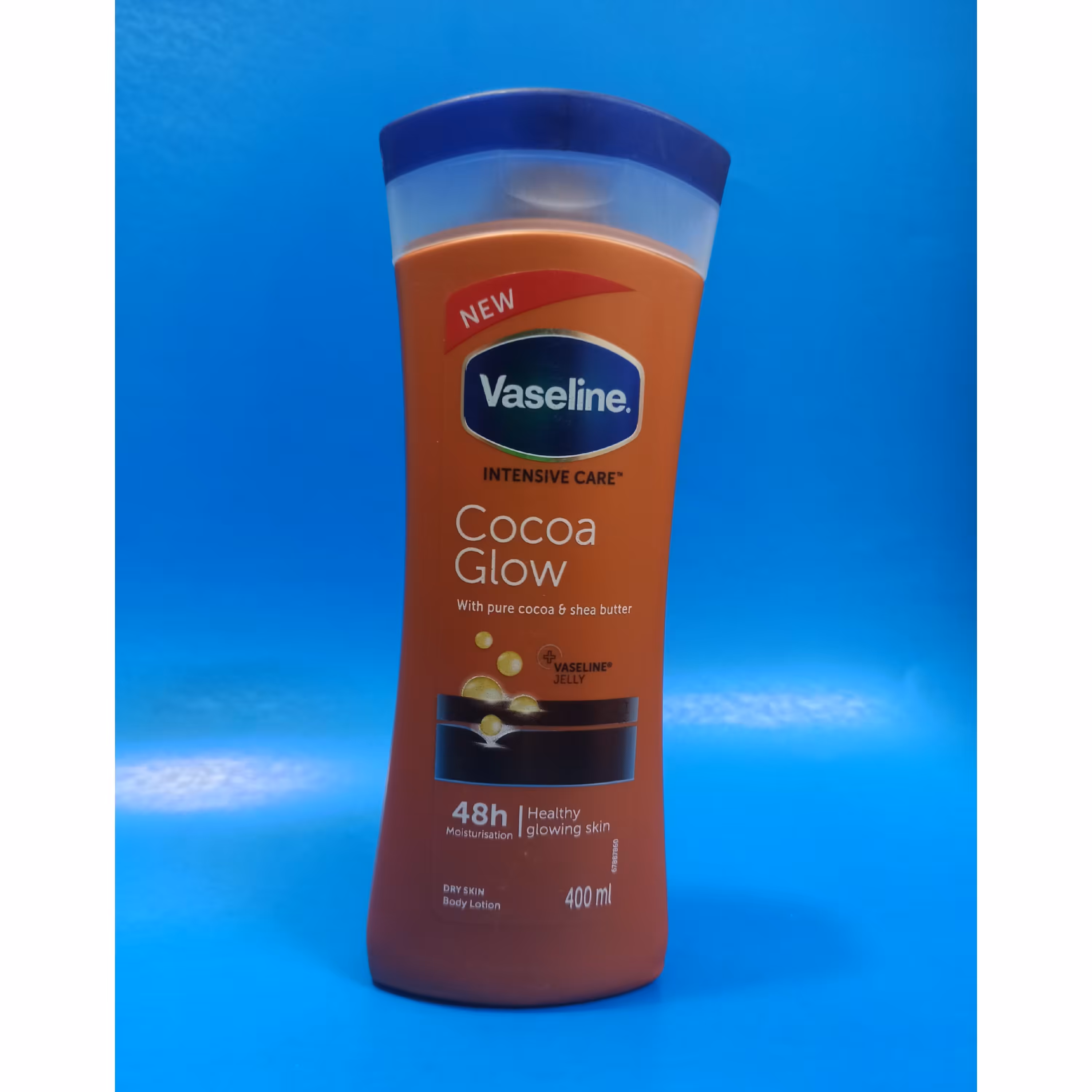 لوسیون بدن وازلین مدل Cocoa Glow حجم 400 میلی لیتر