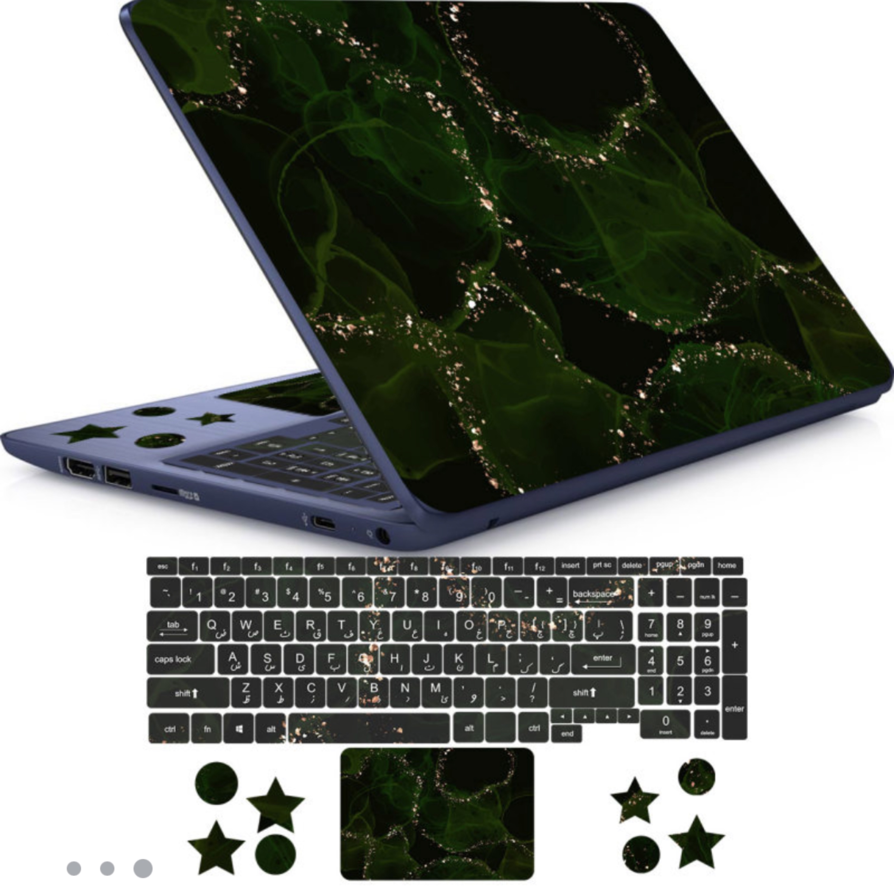ست اسکین و برچسب کیبورد1