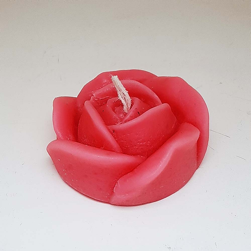 شمع طرح گل رز