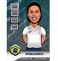 کارت سری پریمیوم2023بازیکن رونالدینیو