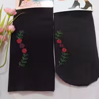 جوراب گلدوزی زیبا