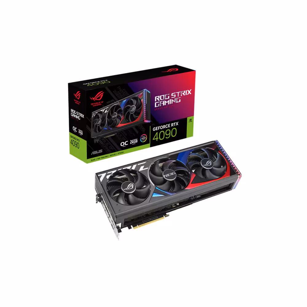 خرید کارت گرافیک ایسوس ROG Strix GeForce RTX 4090 OC Edition 24GB