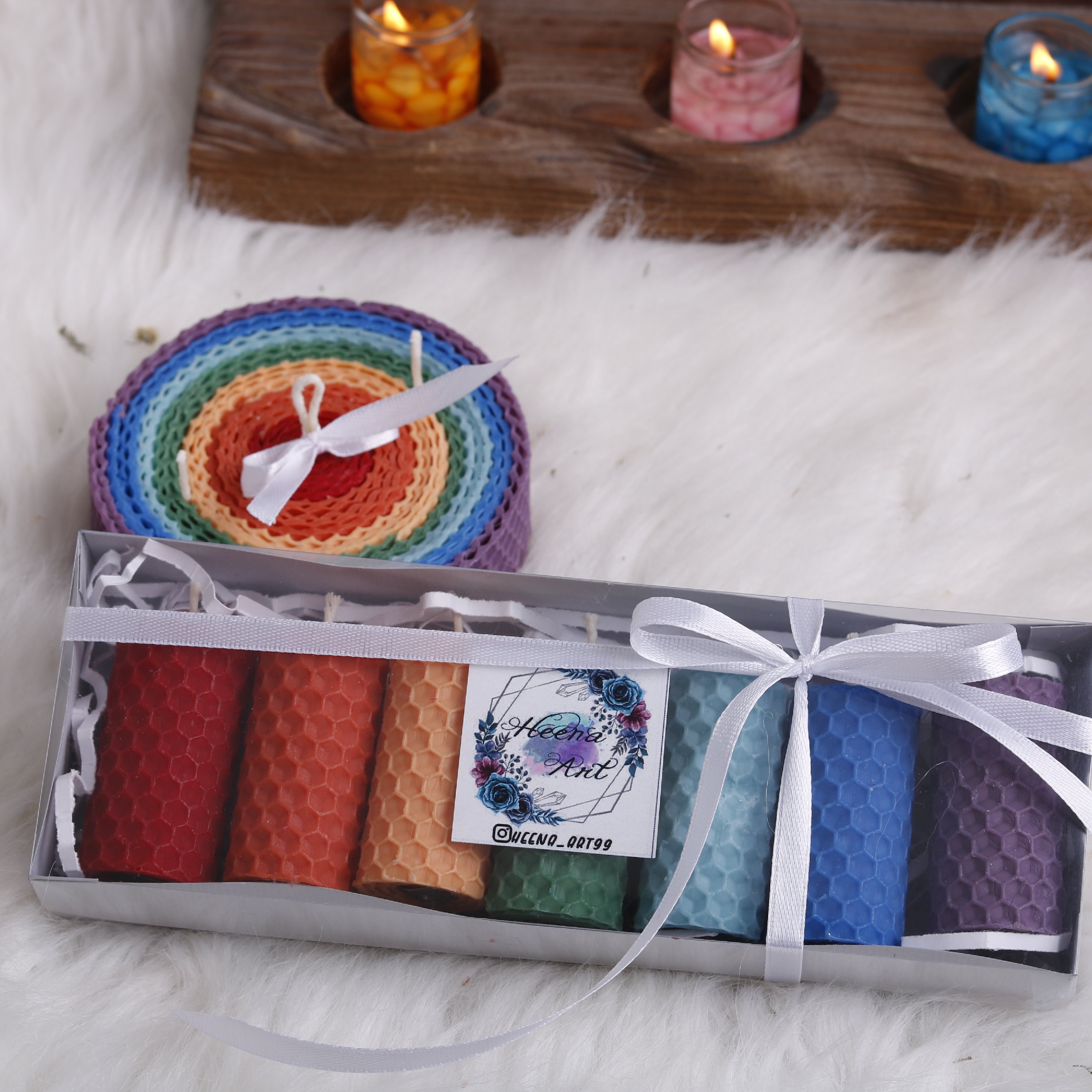 شمع هفت رنگ 