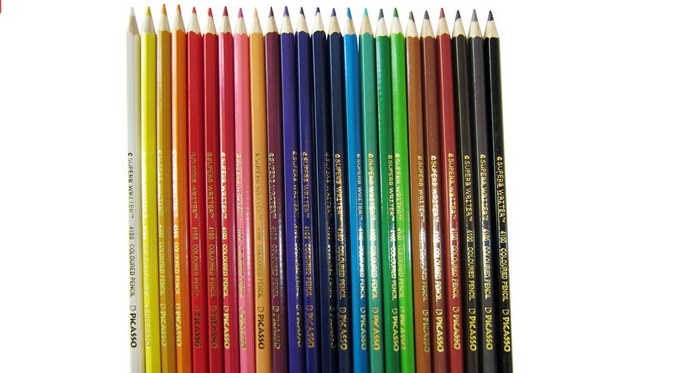 مداد رنگی 24 رنگ مقوایی پیکاسو کد:2062