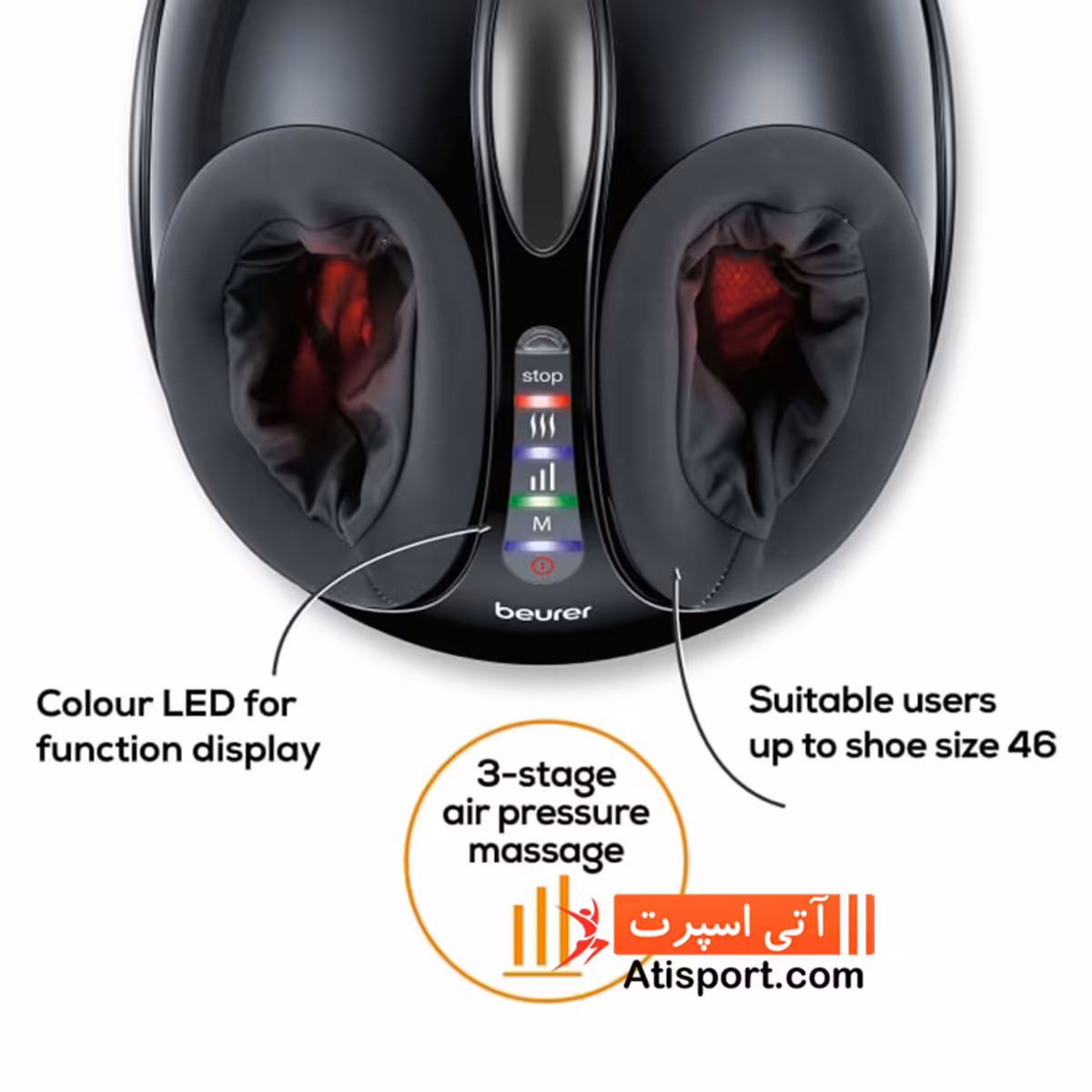 ماساژور پا شیاتسو FM 90