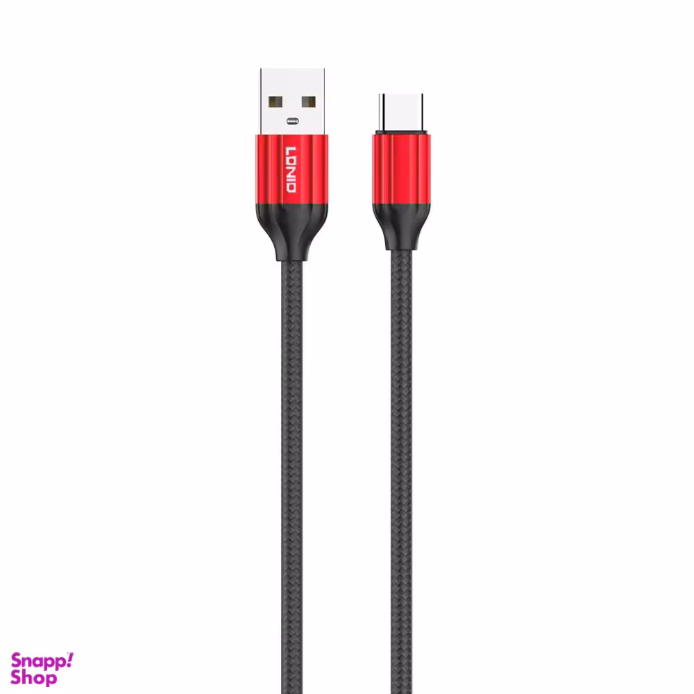 کابل تبدیل USB به USB-C الدینیو (Ldino) مدل Ls432 به طول 2 متر