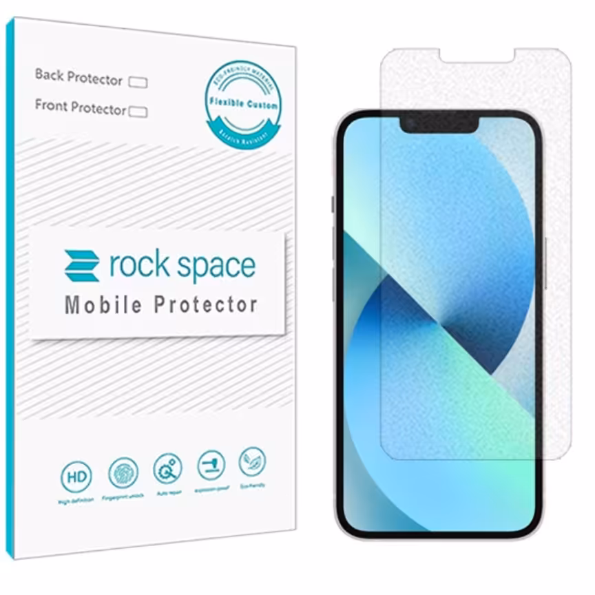 گلس نانو گیمینگ مخصوص گوشی آیفون ip 13 برند راک اسپیس   