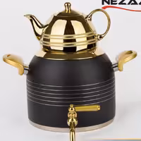 کتری قوری رنگ مشکی قوری چینی 