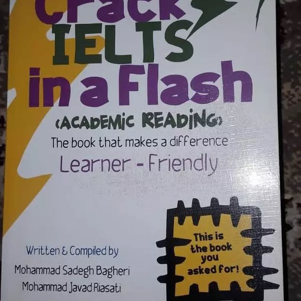 کتاب crack IELTS in a flash academic reading