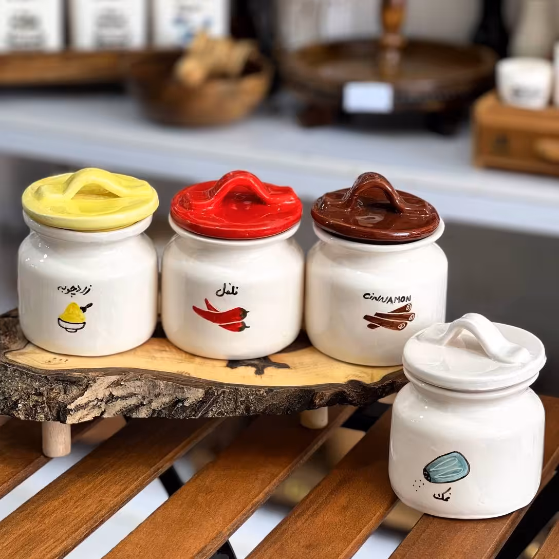 بانکه های رنگی ادویه