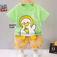 تیشرت فانتزی و شلوارک کتان