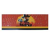 برچسب حروف فارسی کیبورد طرح بد