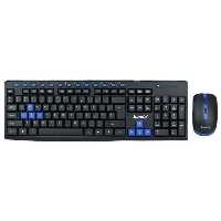 کیبورد و ماوس بی‌سیم طرح گیمینگ مدل Banda W400Banda W400 Wireless Keyboard and Mouse