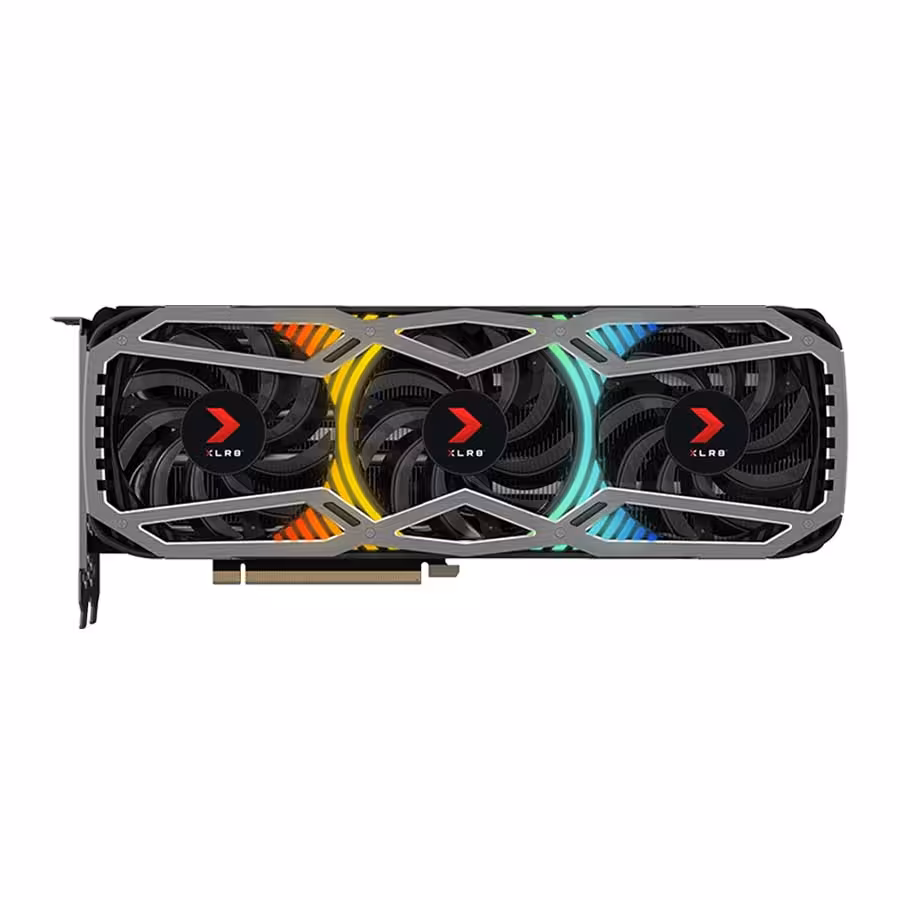 قیمت و خرید کارت گرافیک پی ان وای GeForce RTX 3090 24GB XLR8 Gaming REVEL EPIC-X RGB Triple Fan Edition | یاس ارتباط