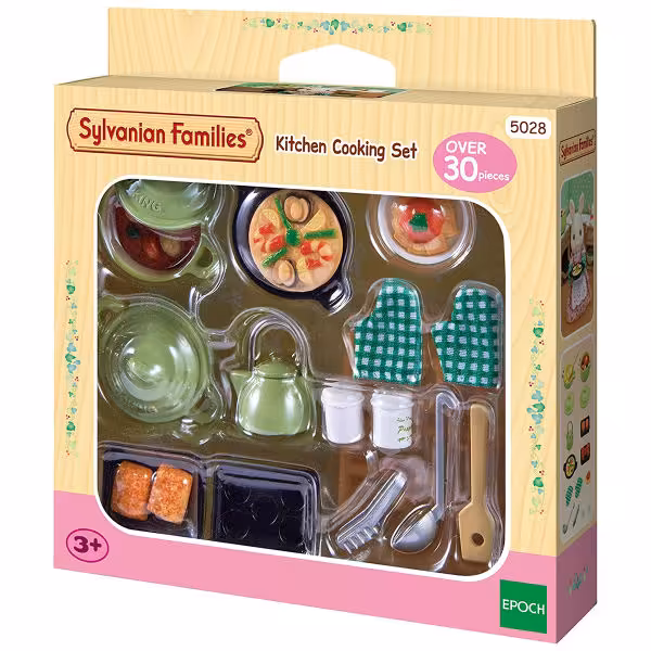 اسباب بازی سیلوانیان فامیلیز مدل Kitchen Cooking Set کد 5028
