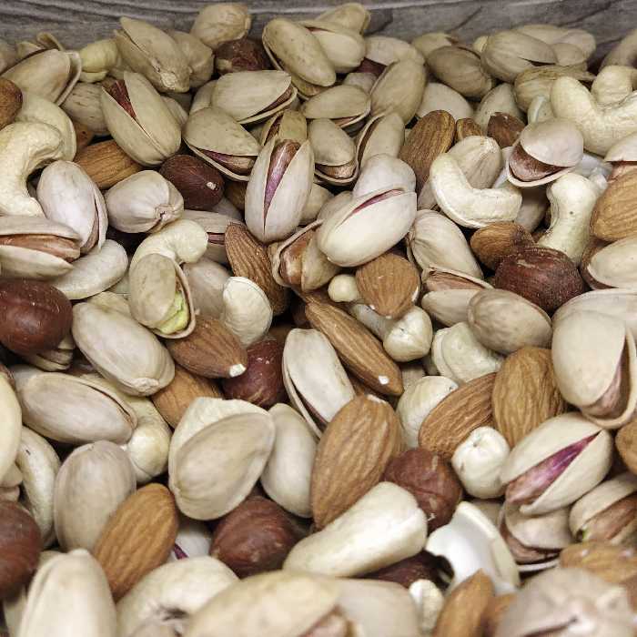 آجیل چهار مغز خام  (250 گرمی)