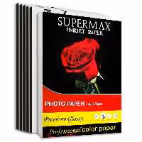 کاغذ فتوگلاسه سوپرمکس سایز A4 وزن 260 گرم 100 برگ