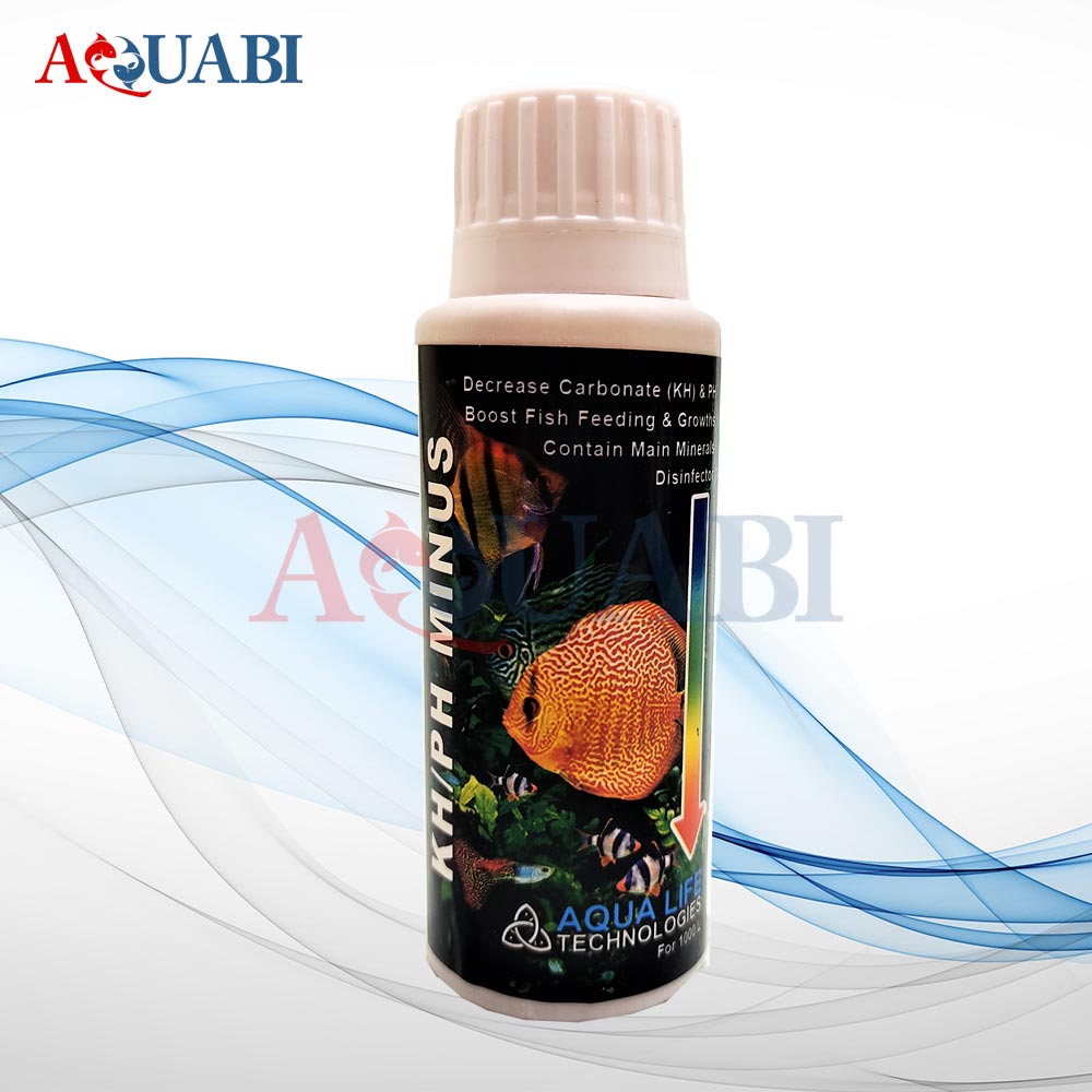 محلول کاهنده کربنات و اسیدیته آکواریوم آکوا لایف 100ml