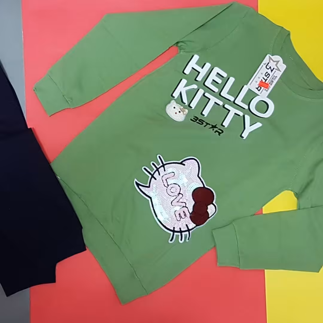 ست دخترانه کیتی سایز55