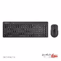 قیمت و خرید کیبورد و ماوس بی سیم ایفورتک A4tech FG2300 - شبکه ساز