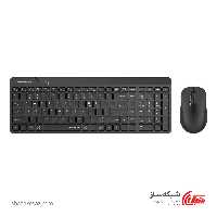 قیمت و خرید کیبورد و ماوس بی سیم ایفورتک A4tech FG2300 - شبکه ساز