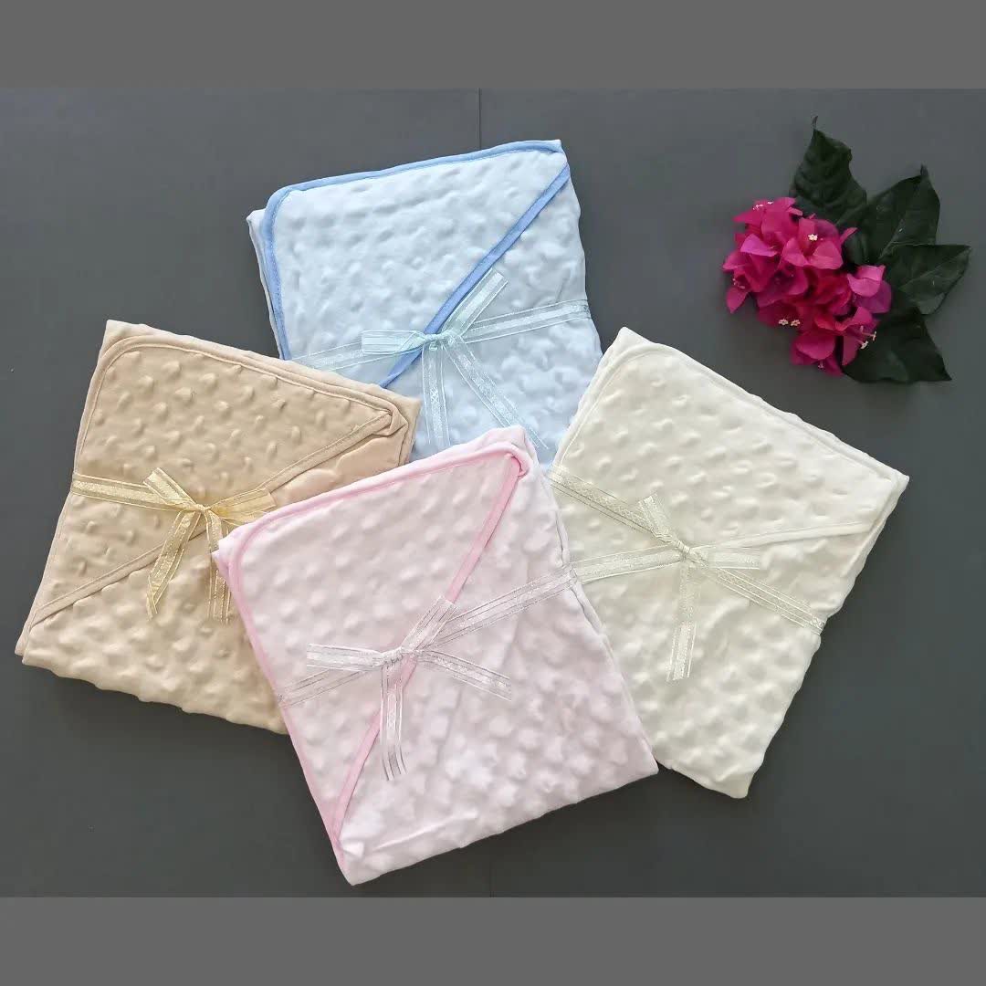 پتو دورپیچ مخمل حبابی