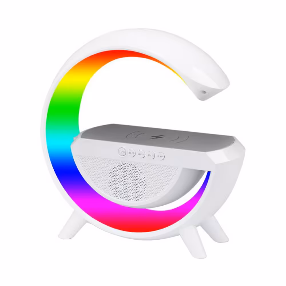 اسپیکر بلوتوثی و چراغ خواب و شارژر مغناطیسی مدل BT 2301