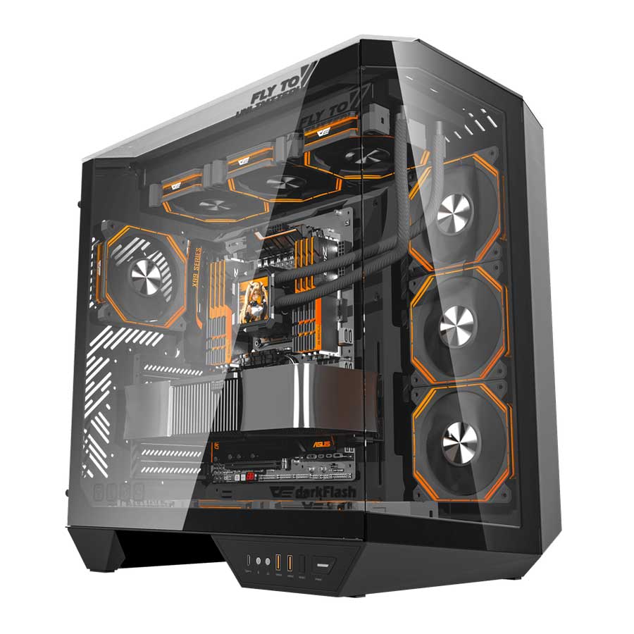 قیمت و خرید کیس کامپیوتر دارک فلش مدل DY470 ATX | یاس ارتباط