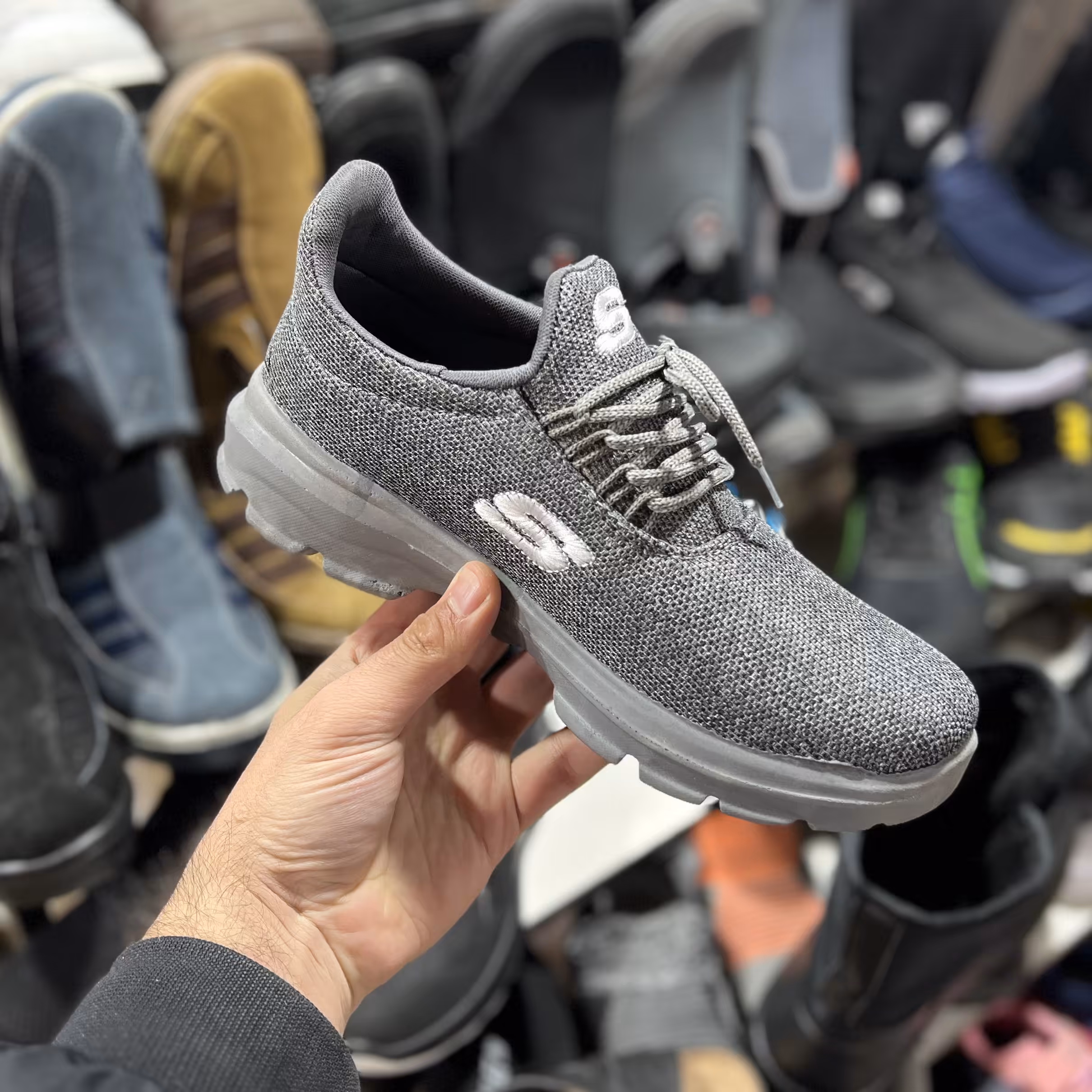 کتونی راحتی مردانه طبی روزمره (زیره تزریق مستقیم ، رویه جورابی با کیفیت و بادوام بدون پارگی )