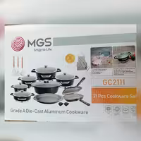 سرویس قابلمه 21 پارچه طرح cجرمنی. Mgs