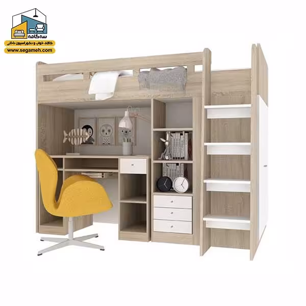 تخت خواب دوطبقه کد BTDP33 - فروشگاه سه گامه