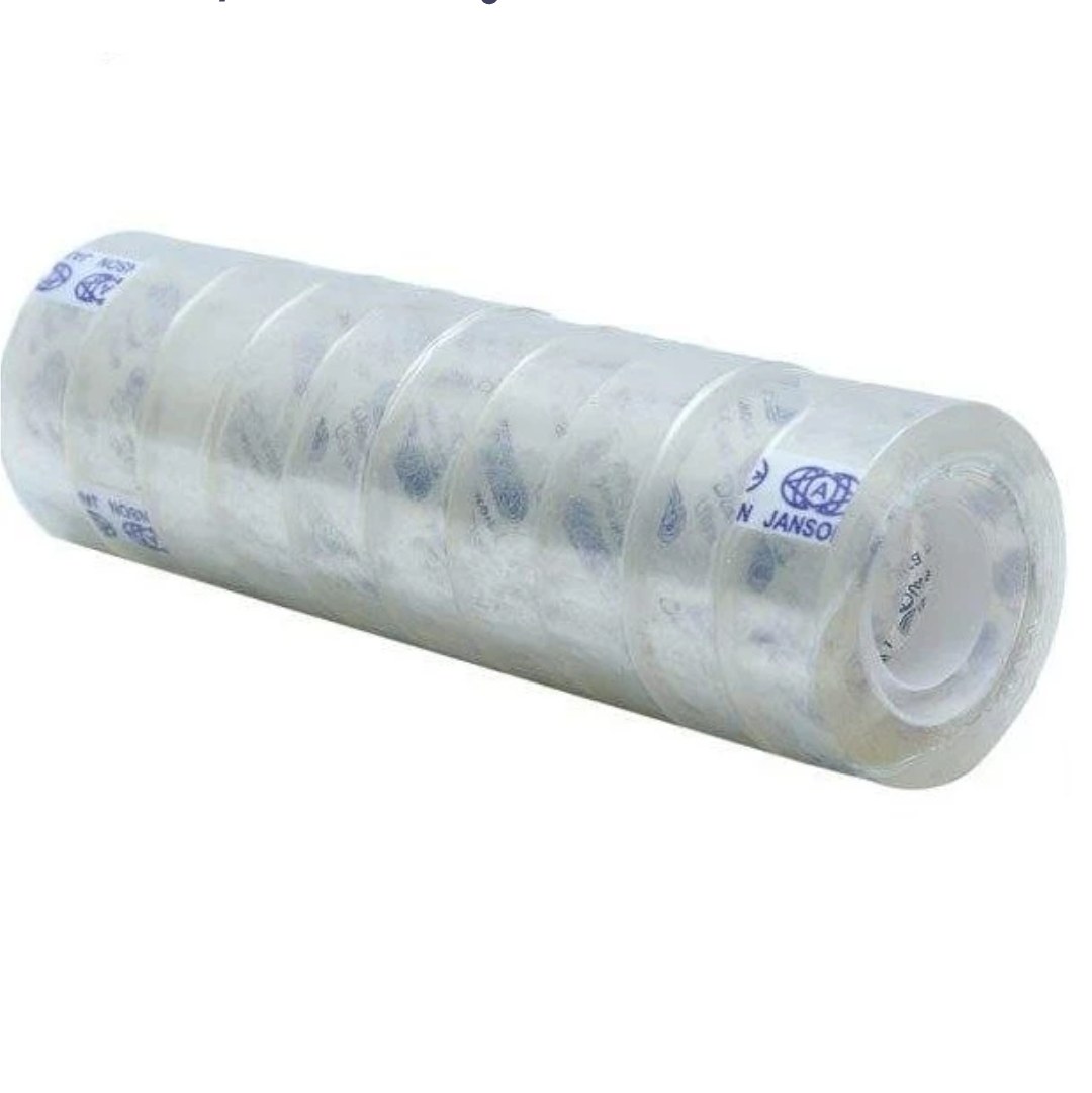 بسته 10 عددی چسب نواری جانسون مدل J18 عرض 1.8 سانتی متر