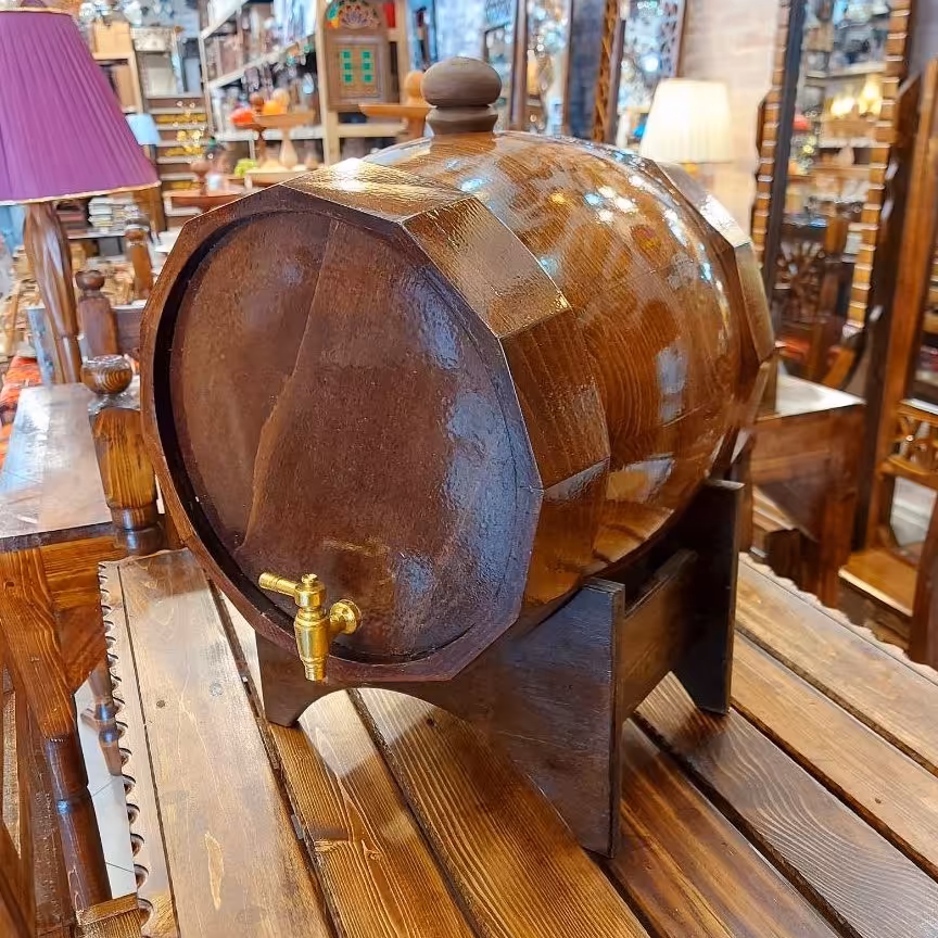 کلمن خوابیده دکوری چوبی 