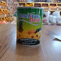 کمپوت آناناس تایلندی 660گرمی اصلی Amrican fresh