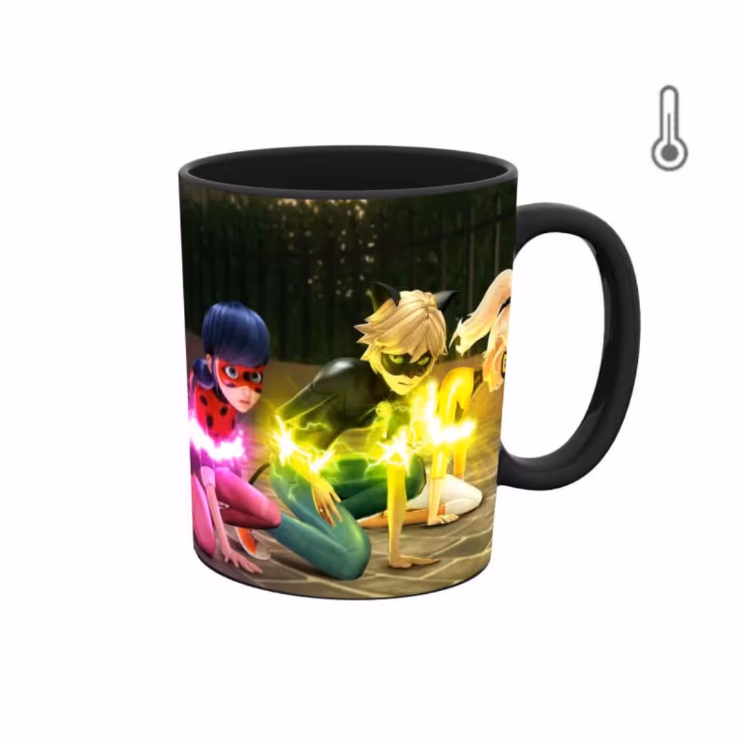 ماگ حرارتی طرح دختر کفشدوزکی کد466