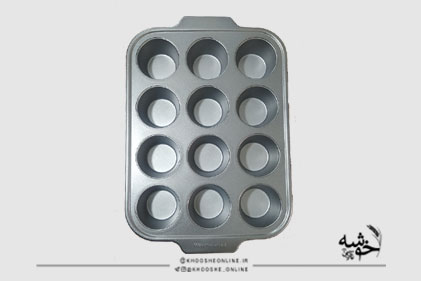 قالب مافین تفلون 12عددی kitchen Aid