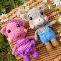 خوکهای بافتنی عاشق