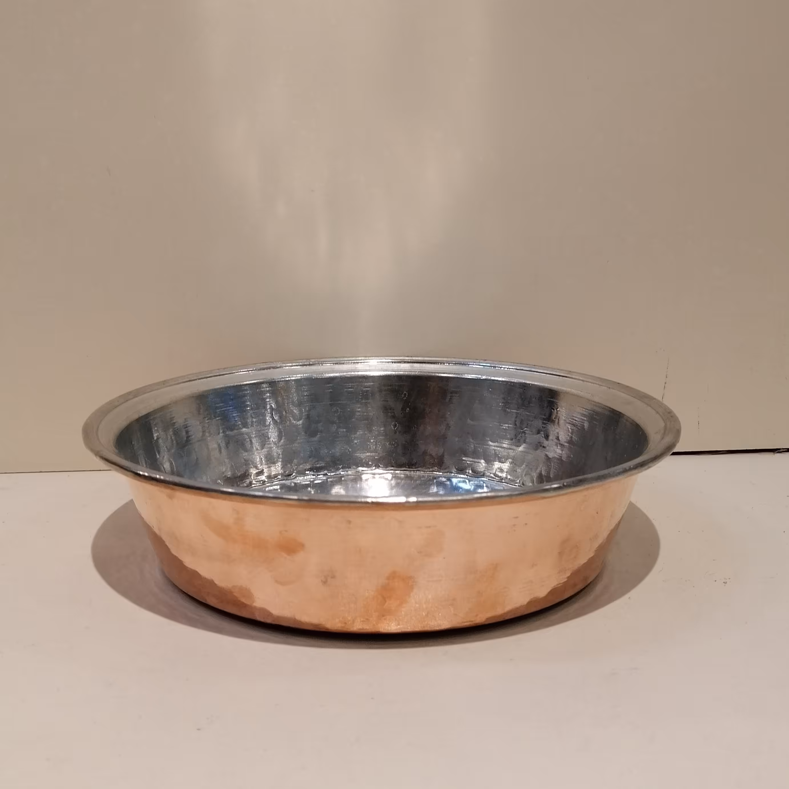 ماهی تابه سنتی مسی زیبا 4 نفره