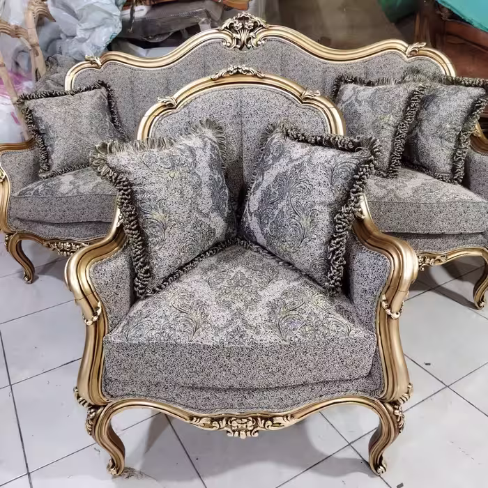 مبل  لگنی فیروزه 